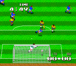 Screenshot of Formation Soccer Human Cup 90