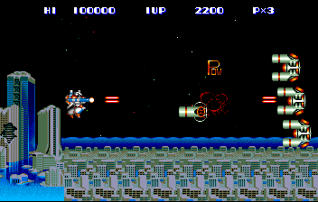 Screenshot of Hyperdyne Sidearms