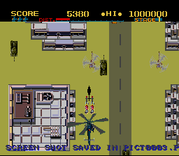 Screenshot of Thunder Blade