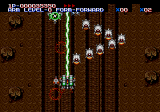 Screenshot of Aleste-Full Metal Fighter Ellinor (MUSHA)