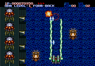 Screenshot of Aleste-Full Metal Fighter Ellinor (MUSHA)
