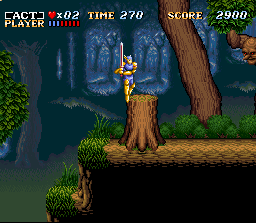 Screenshot of Act Raiser (Euro)