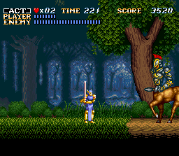Screenshot of Act Raiser (Euro)