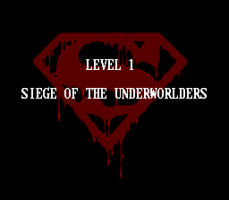 Screenshot of Death and Return of Superman The (Euro)