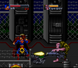 Screenshot of Death and Return of Superman The (Euro)