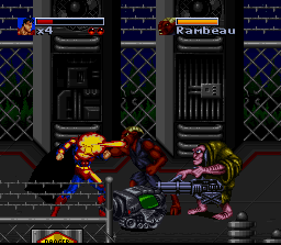 Screenshot of Death and Return of Superman The (Euro)