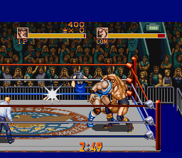 Screenshot of Saturday Night Slam Masters